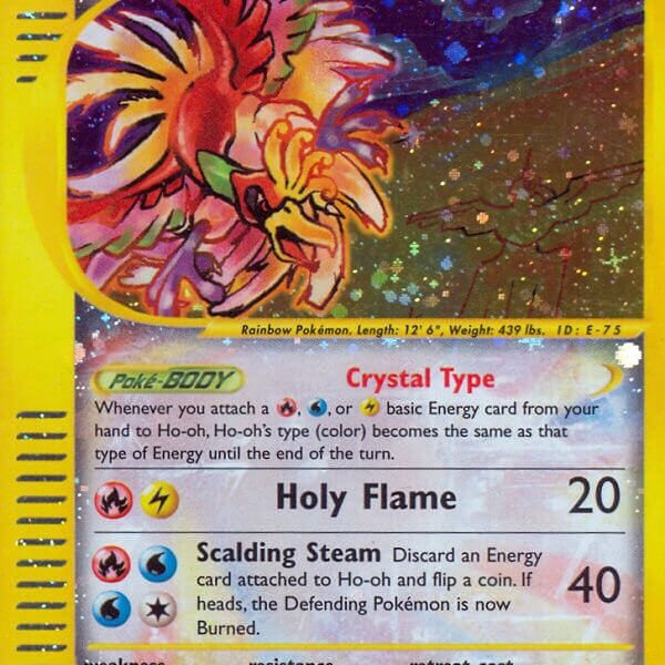 Ho-oh Pokemon Kaart