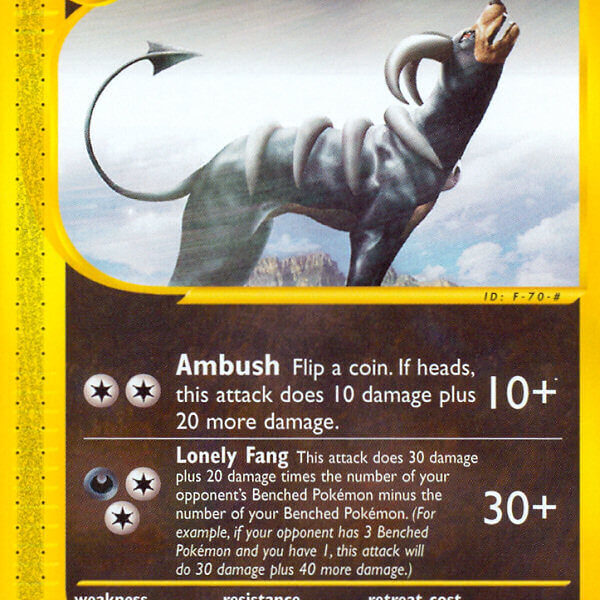 Houndoom Pokemon Kaart