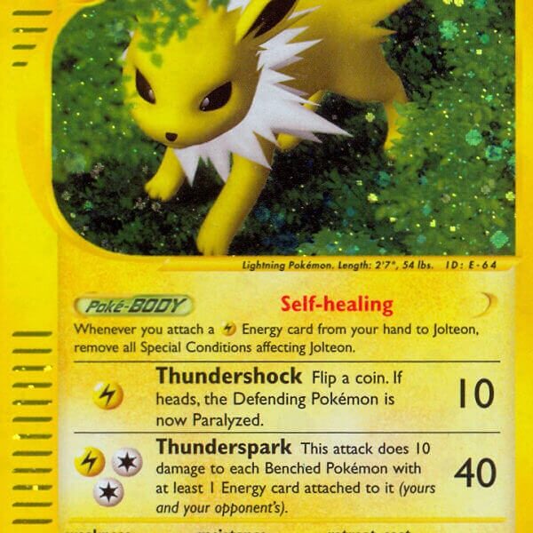 Jolteon Pokemon Kaart