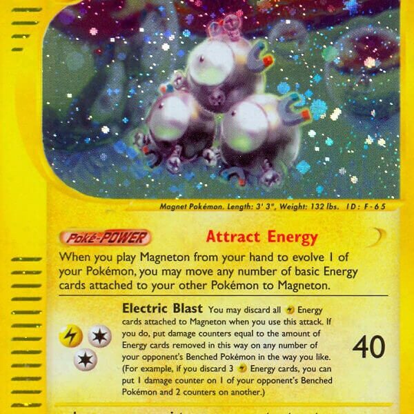 Magneton Pokemon Kaart