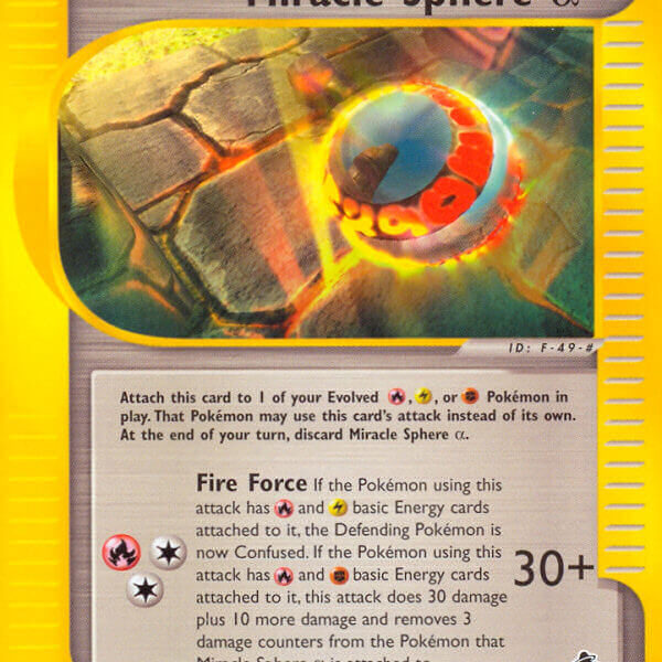 Miracle Sphere α Pokemon Kaart