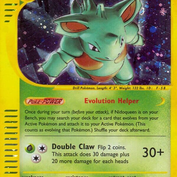 Nidoqueen Pokemon Kaart