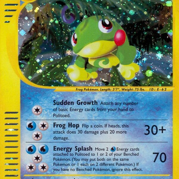 Politoed Pokemon Kaart