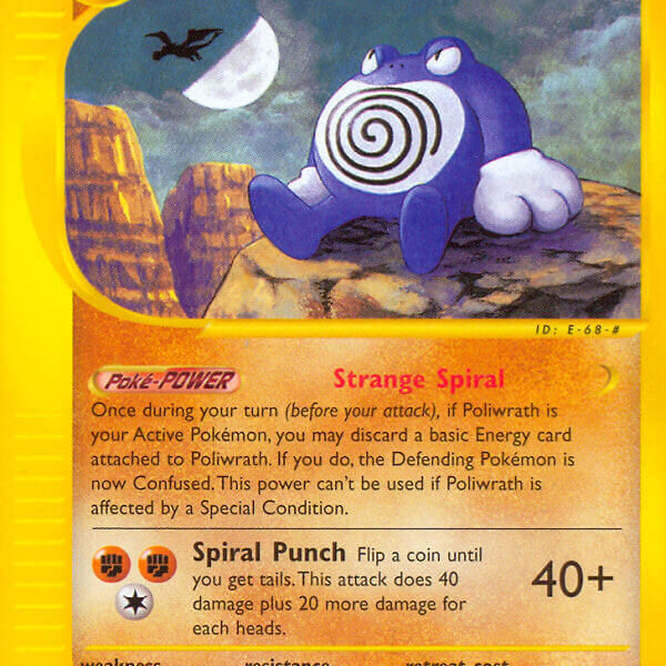 Poliwrath Pokemon Kaart