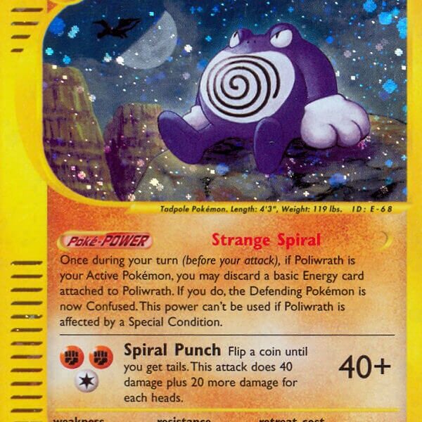 Poliwrath Pokemon Kaart