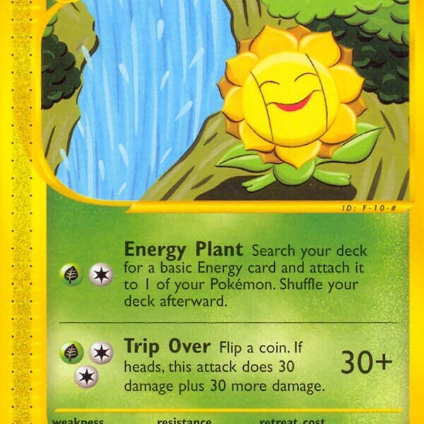 Sunflora Pokemon Kaart