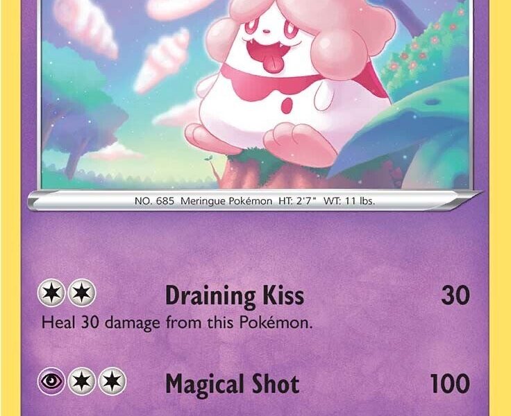Slurpuff Pokemon Kaart