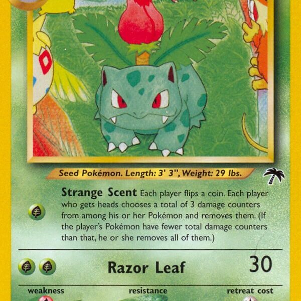Ivysaur Pokemon Kaart