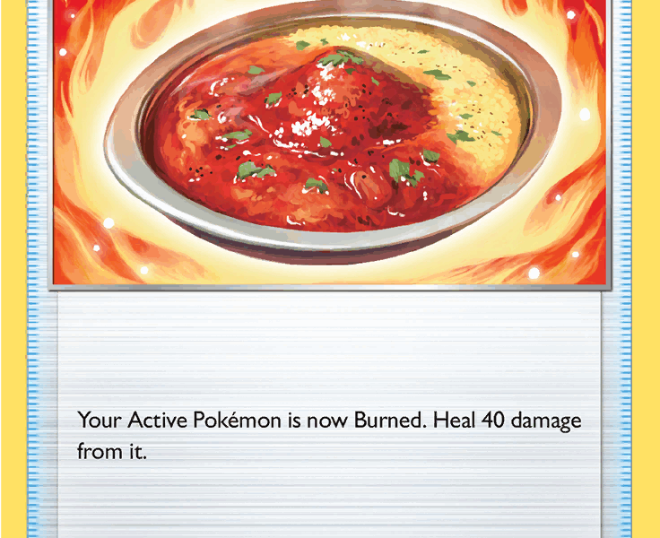 Spicy Seasoned Curry Pokemon Kaart