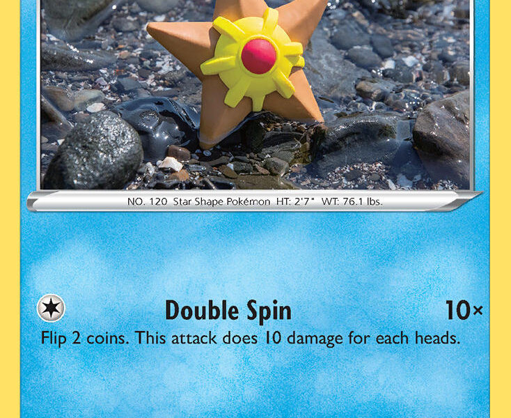 Staryu Pokemon Kaart