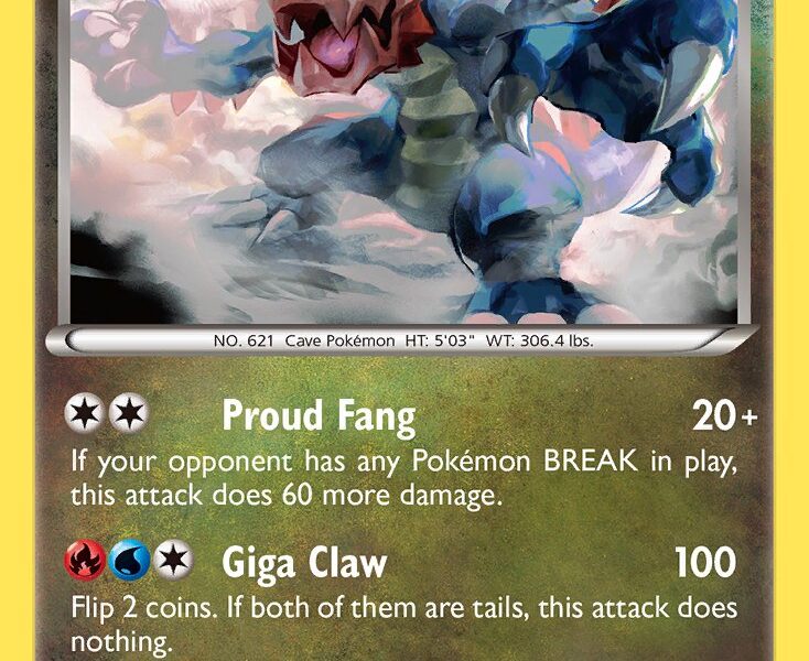 Druddigon Pokemon Kaart
