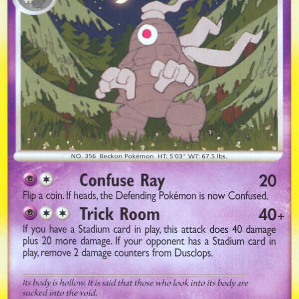 Dusclops Pokemon Kaart