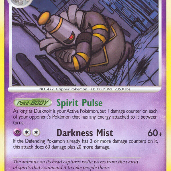 Dusknoir Pokemon Kaart