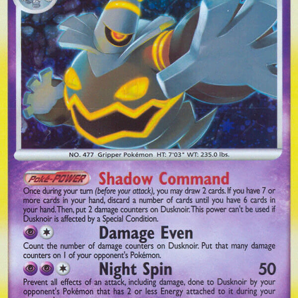 Dusknoir Pokemon Kaart
