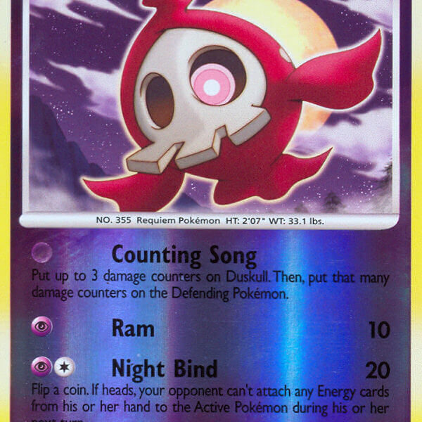 Duskull Pokemon Kaart