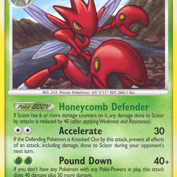 Scizor Pokemon Kaart