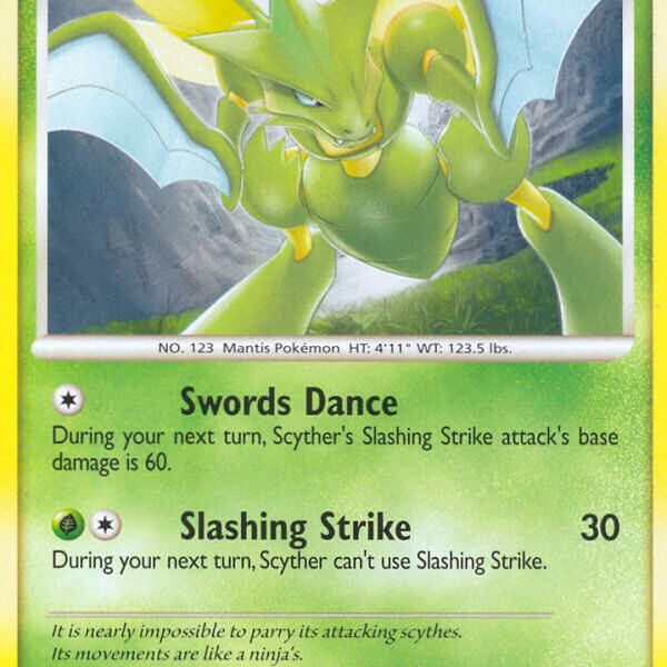 Scyther Pokemon Kaart