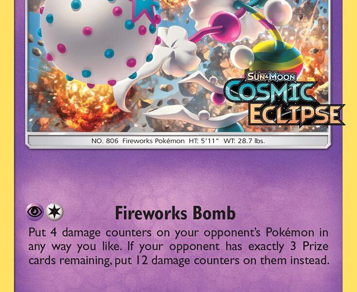 Blacephalon Pokemon Kaart