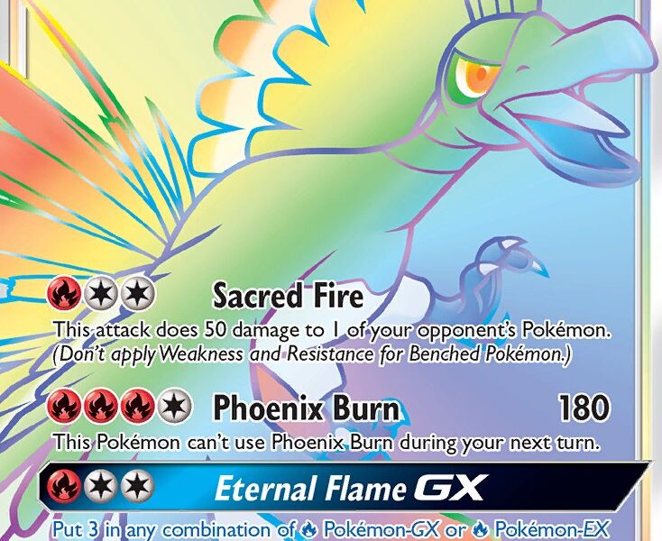 Ho-Oh-GX Pokemon Kaart