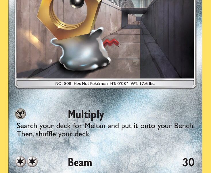 Meltan Pokemon Kaart
