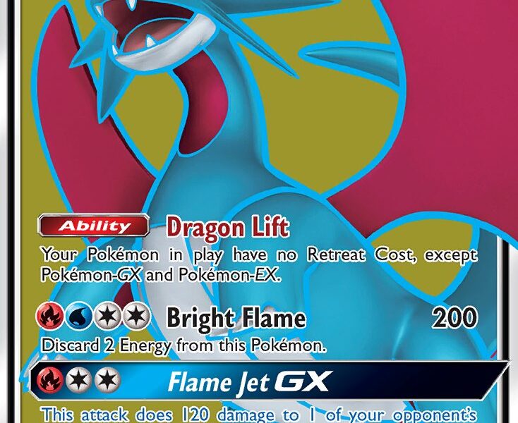 Salamence-GX Pokemon Kaart