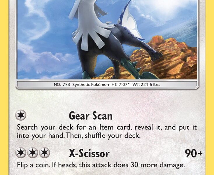 Silvally Pokemon Kaart