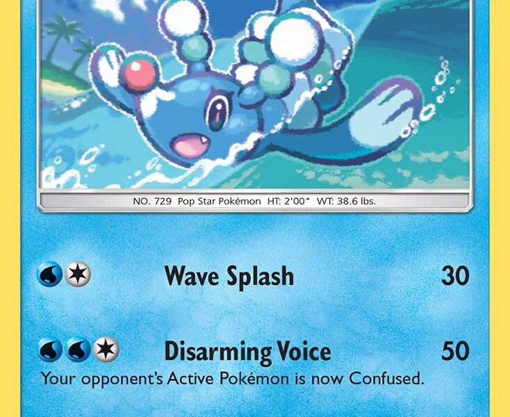 Brionne Pokemon Kaart