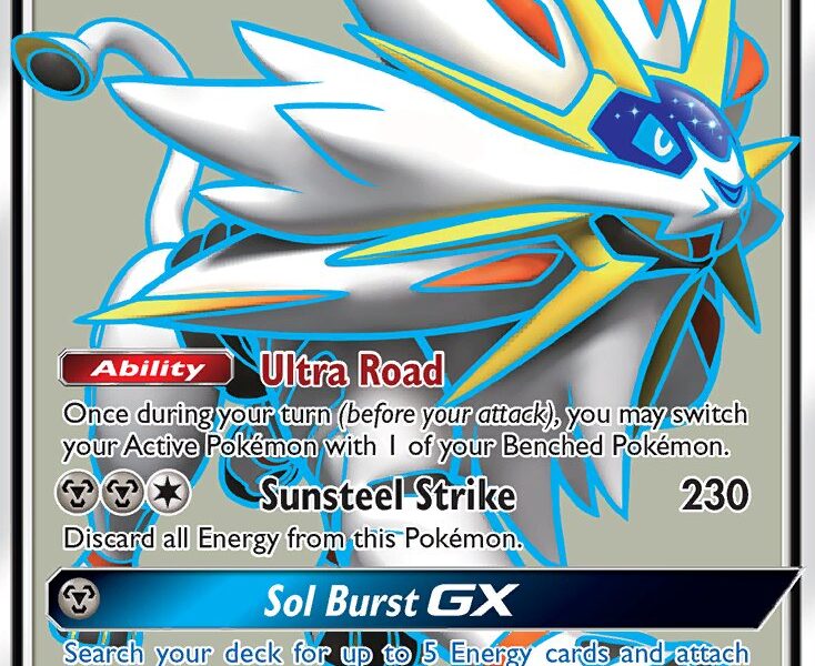 Solgaleo-GX Pokemon Kaart