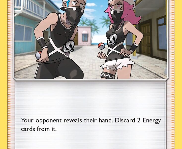 Team Skull Grunt Pokemon Kaart