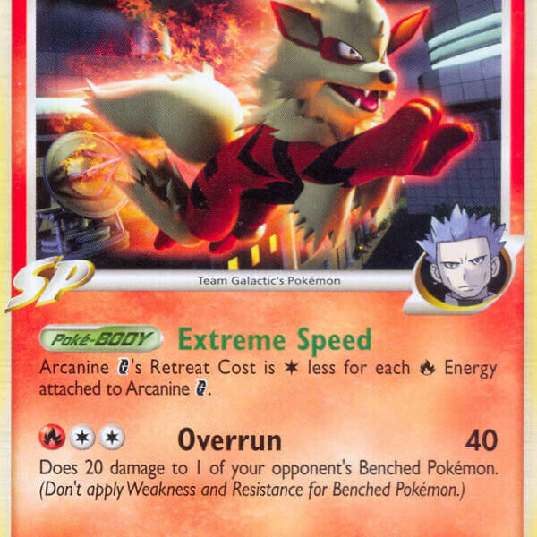 Arcanine G Pokemon Kaart