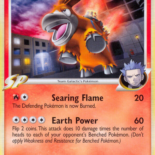 Camerupt G Pokemon Kaart