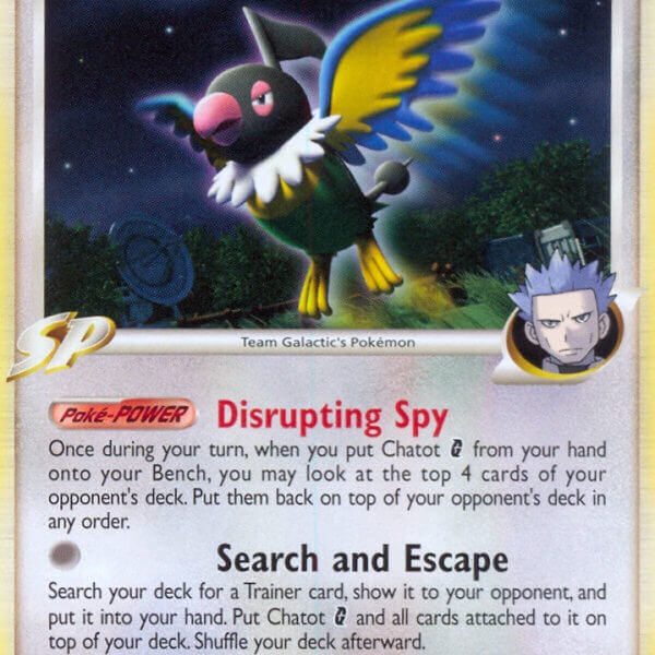 Chatot G Pokemon Kaart