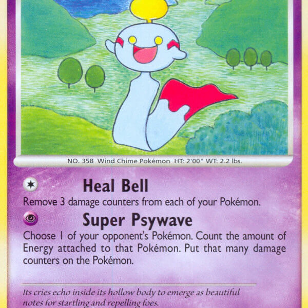 Chimecho Pokemon Kaart