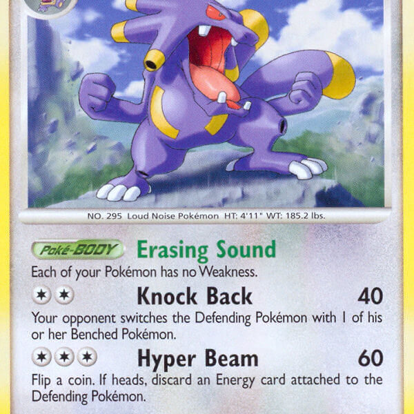 Exploud Pokemon Kaart