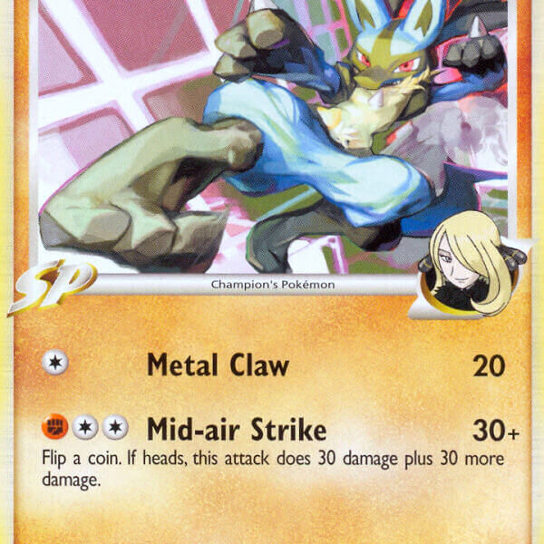 Lucario C Pokemon Kaart