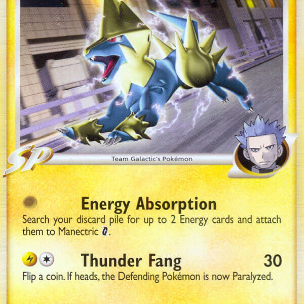 Manectric G Pokemon Kaart