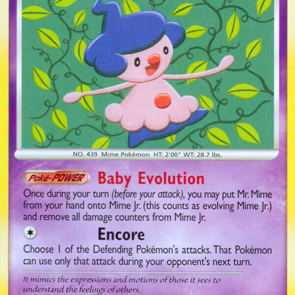 Mime Jr. Pokemon Kaart