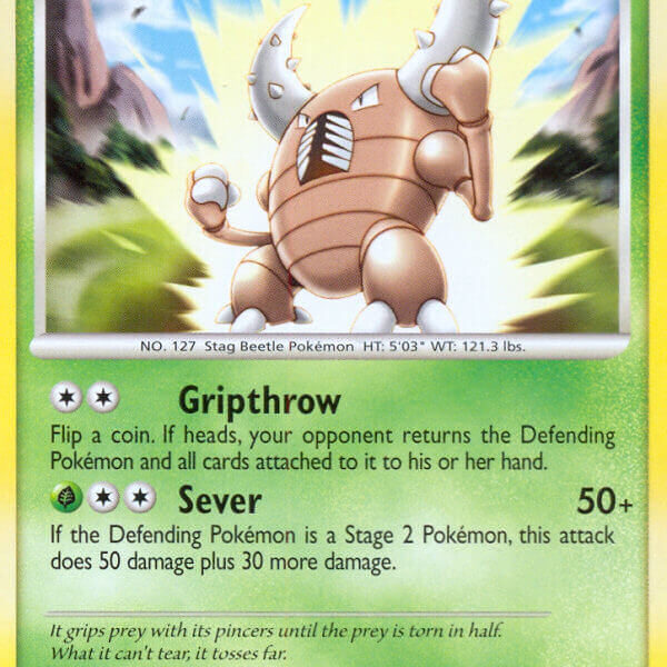 Pinsir Pokemon Kaart