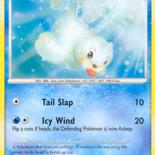 Seel Pokemon Kaart