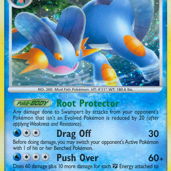 Swampert Pokemon Kaart