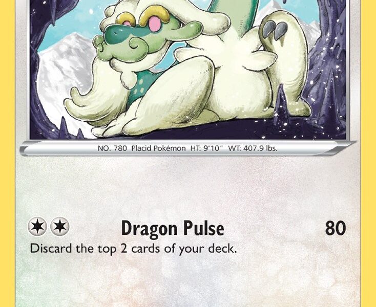 Drampa Pokemon Kaart