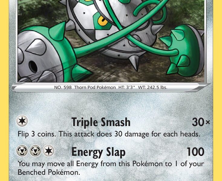Ferrothorn Pokemon Kaart