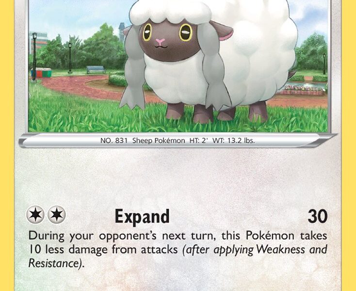 Wooloo Pokemon Kaart