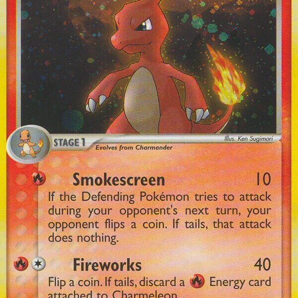 Charmeleon Pokemon Kaart