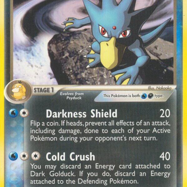 Dark Golduck Pokemon Kaart