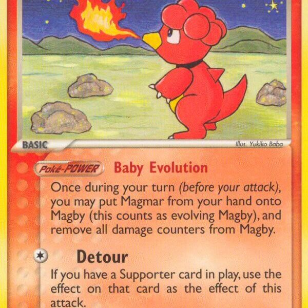 Magby Pokemon Kaart