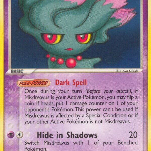 Misdreavus Pokemon Kaart