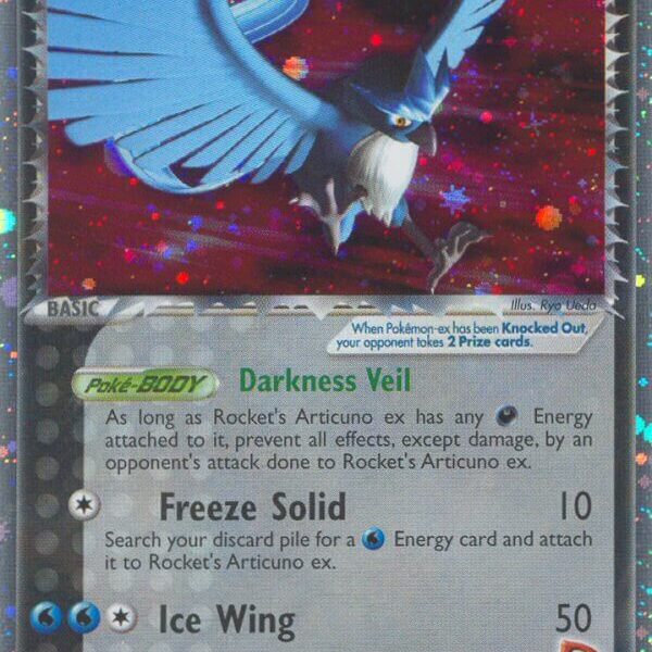 Rocket’s Articuno ex Pokemon Kaart
