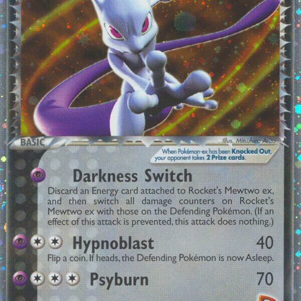 Rocket’s Mewtwo ex Pokemon Kaart