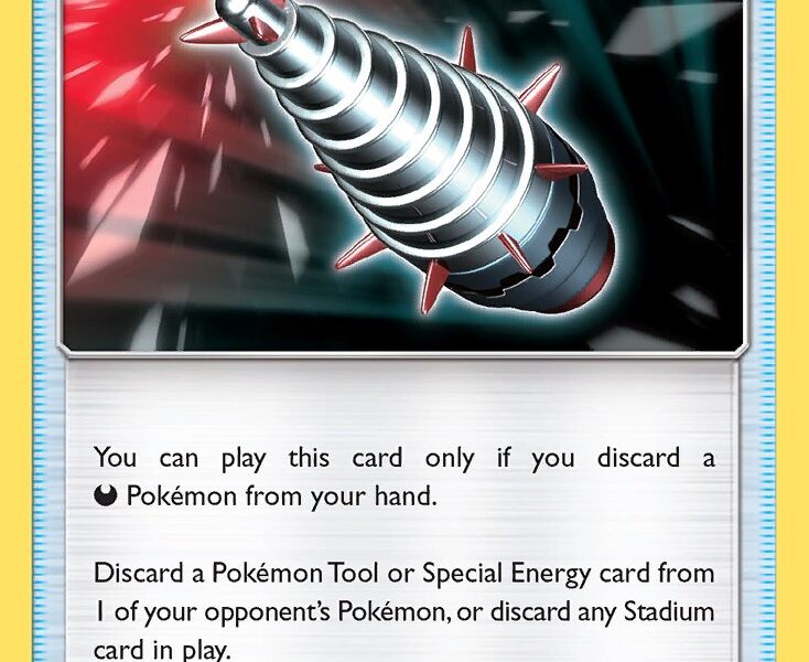 Dangerous Drill Pokemon Kaart